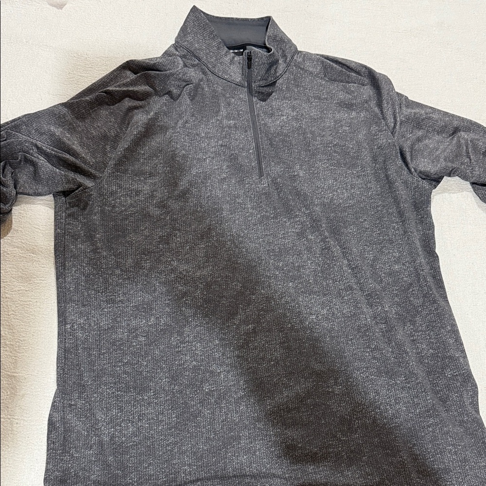 Under Armour Black and Gray Pullover